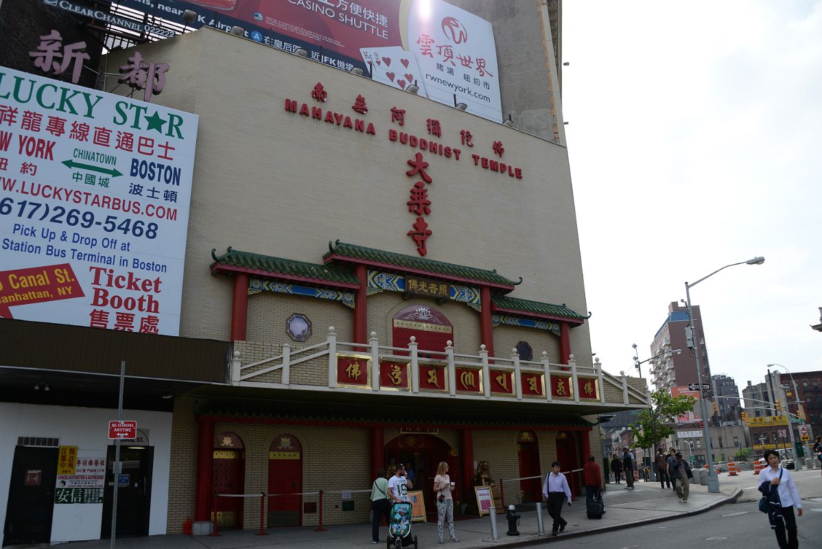 13-1 Mahayana Buddhist Temple At 133 Canal St In Chinatown New York City
